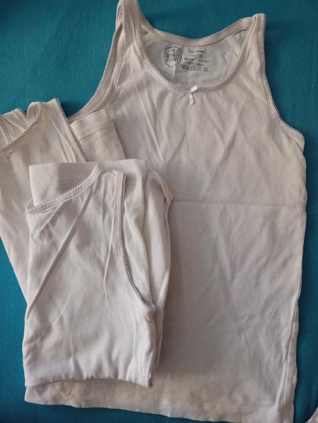 3 ks biele tielka, 110