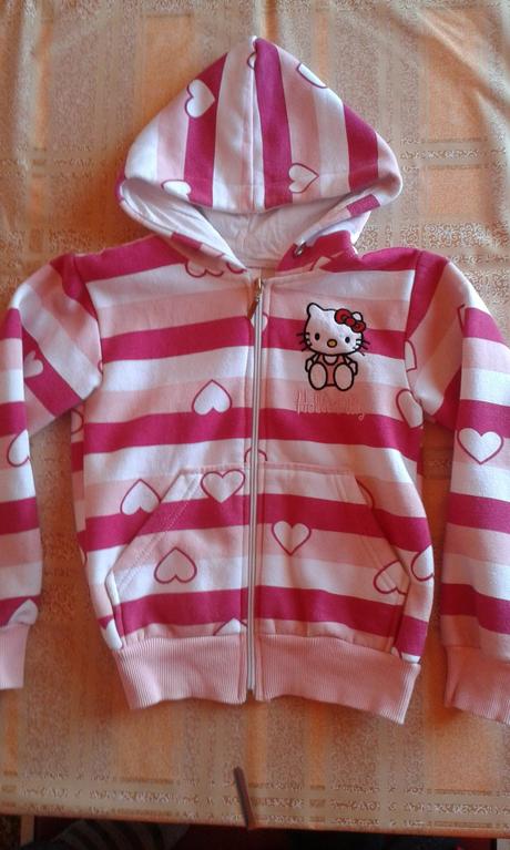 Mikina hellou kitty 122/128, 122