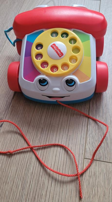 Ťahací telefón fisher price, 