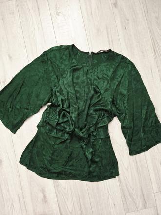 Blúzka na zavezovanie, zara,xl