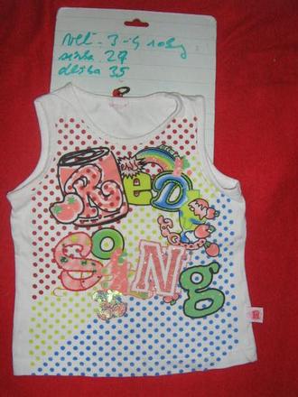 Tricko bez rukavov, 98