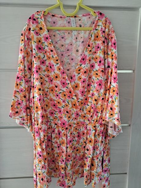 Kvetinová blúzka amisu, amisu,xl