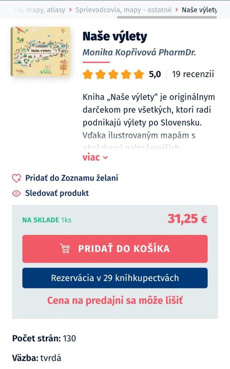 Kniha naše výlety, 