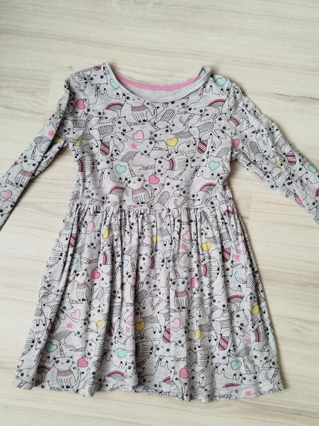 Mačičkové šatočky , 4-5 rokov, f&f,110