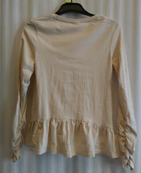 Krémové tričko s motívom, palomino, 134-140 cm, palomino,140