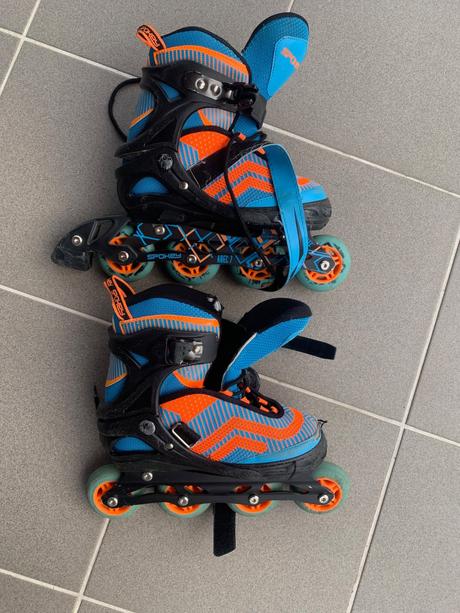 Detské kolieskové korčule, 35