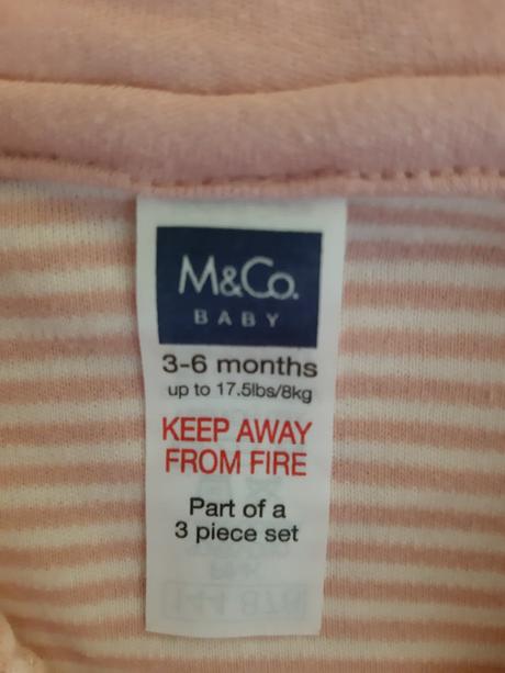 M&co komplet tričko + mikina 3-6 mes. nenosený, m&co,68