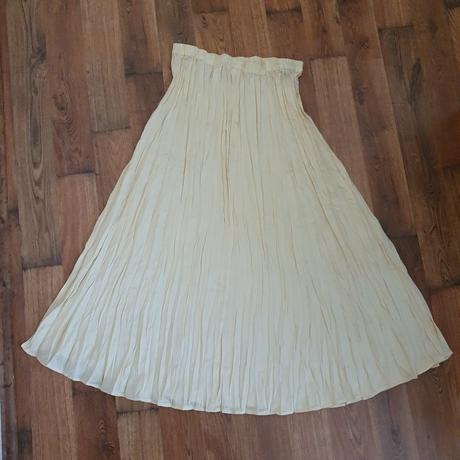 Dlha satenova sukna, h&m,m