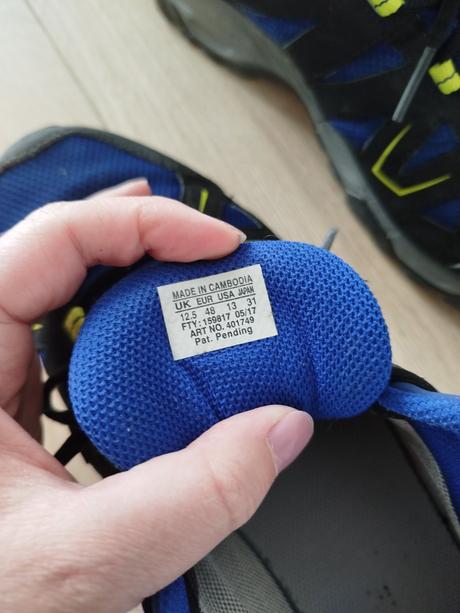 Pánske bežecké topánky, salomon,48