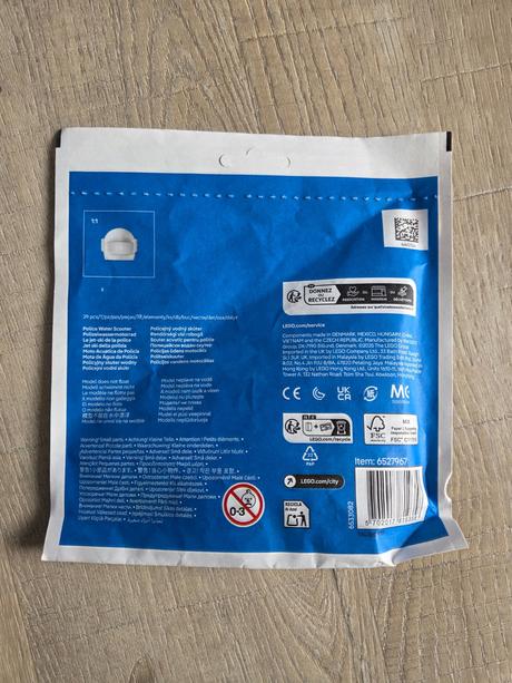 Lego city 30693 policajný vodný skúter, 