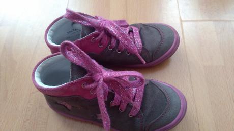 Prechodné kožené topánky, richter,25