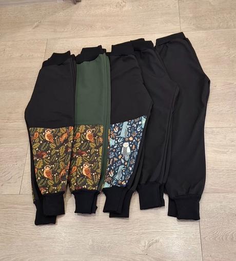Softshelove nohavice 116,122 128, 116 / 122 / 128