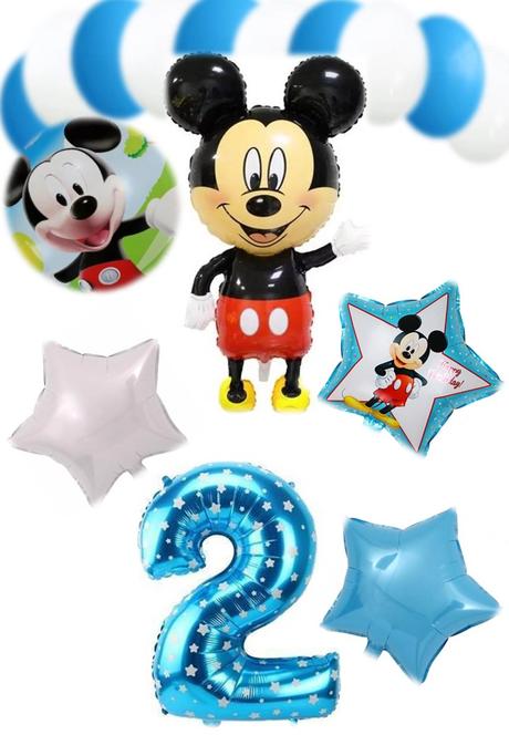 Mickey 112x65cm-16dielna súprava balónov na oslavu, 