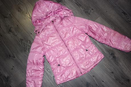 Youyou kabát, ružový, v. 140-146, 140