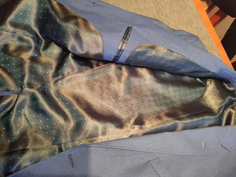 Oblek modrý 176/80, 176