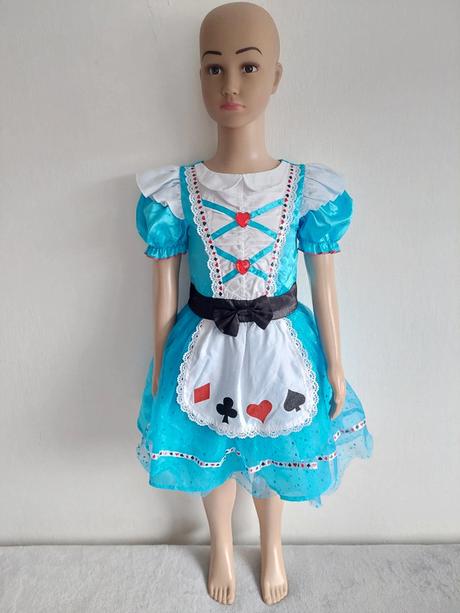 Alica v krajine zázrakov karnevalové šaty veľ.104-, 