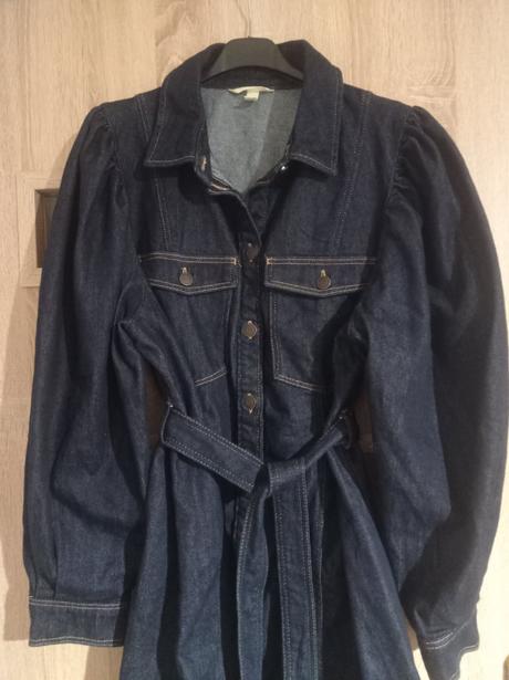 Riflové minišaty h&m, h&m,l