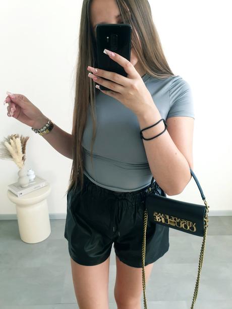 Koženkové kraťasy m, m