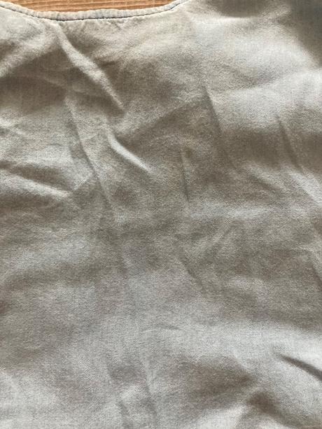 Ľahučké šaty s volánikmi imitácia rifľoviny, 