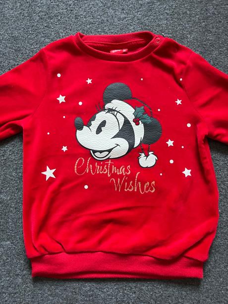 Vianočná mikina minnie, disney,98