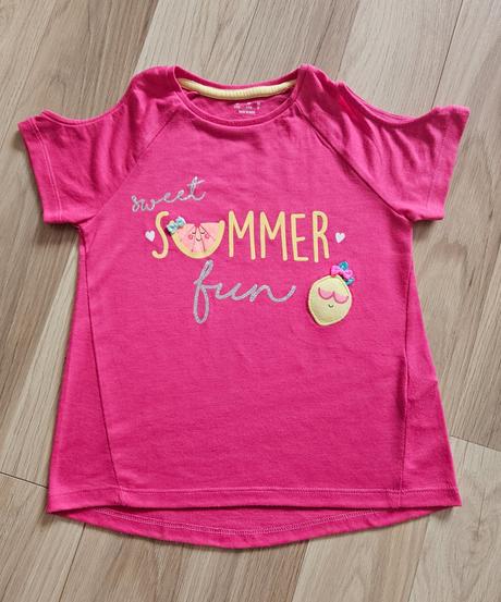 Tričká 4ks, f&f,110