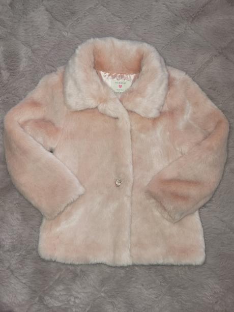 Dievčenský kožuch, primark,116