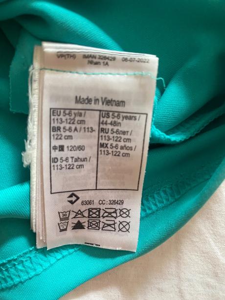 Uv tricko, decathlon,116