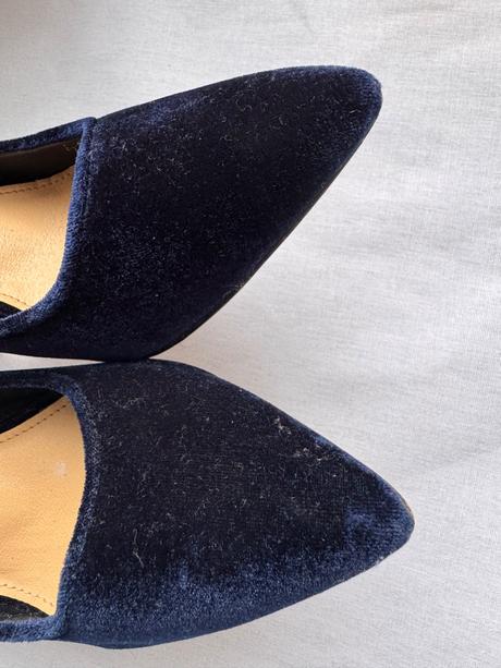 Autograph - zamatové lodičky, marks & spencer,38