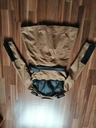 Jarný kabátik predĺžený s opaskom, aj bez, s