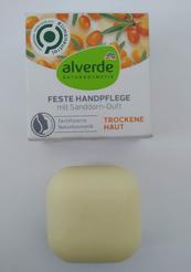 Tuhý krém na ruky alverde s vôňou rakytníka rešetliakového