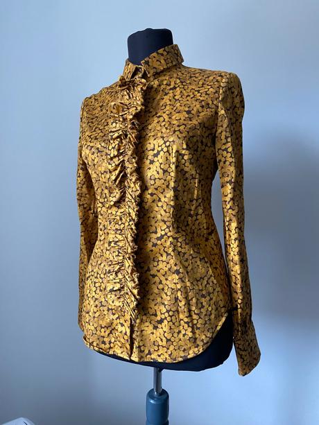 New york and company blúzka so žabó, xs