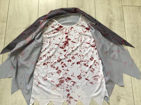 Dievčensky kostym zombie 8-10 rokov,