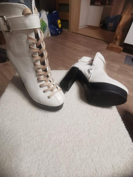 Topánky biele, 37