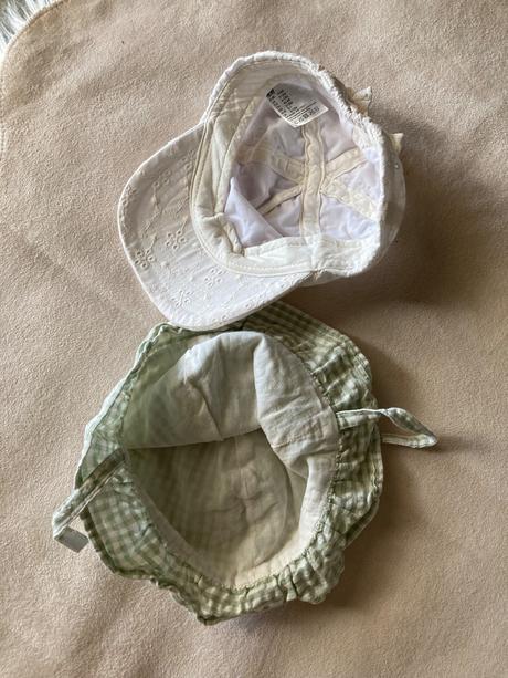 Letný klobúk a šiltovka 74/80, h&m,74