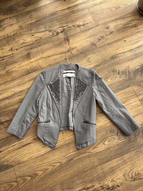 Koženkova bunda, topshop,s