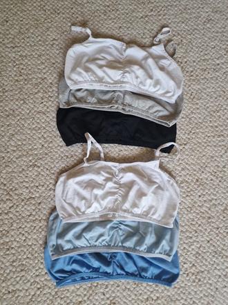 Podprsenkovy top 6ks, bonprix,164