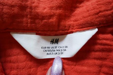 Mušelínová súprava h&m, h&m,98