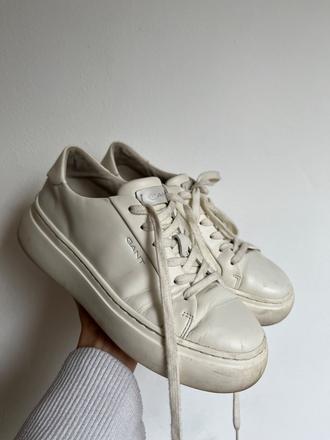 Kozene tenisky gant/ krémové tenisky gant, gant,38