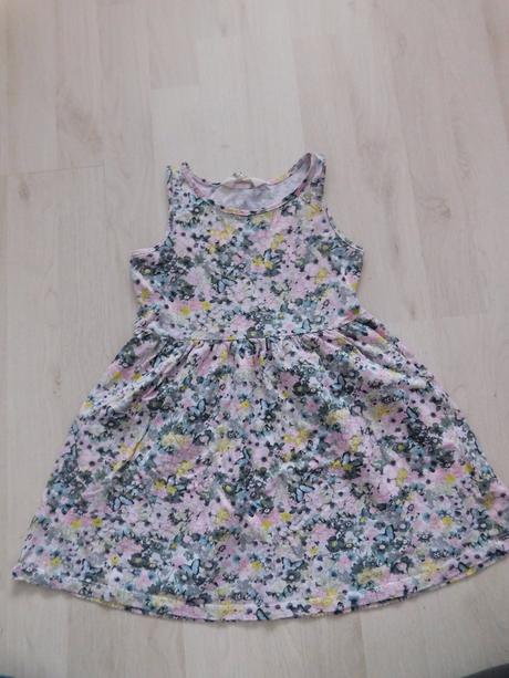 Letné šaty č.110-116, h&m,110