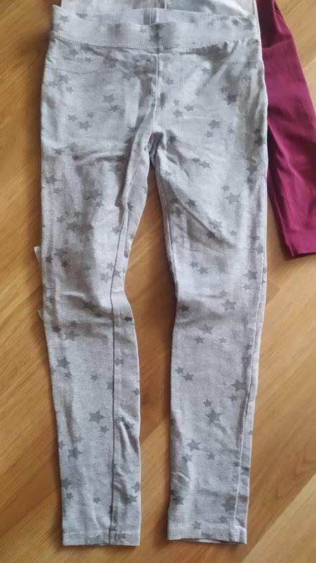 9. balíček nohavic 134, h&m,134