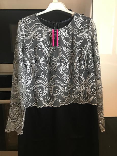 Nové kamienkové spoločenské šaty, 42 / 44