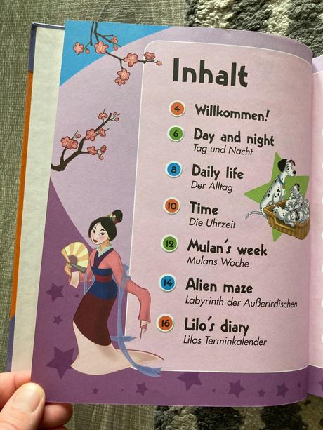 Disney's magic english mit cd my day mein tag, 