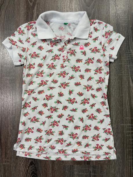 Benetton letna dievcenska polokosela na 10-11 roko, benetton,140