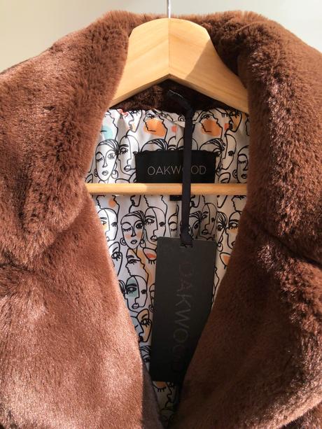 Kozusinovy kabat oakwood cyber, xl