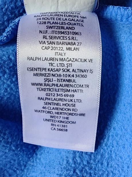 Ralph lauren originál ikinicka mukins, ralph lauren,m
