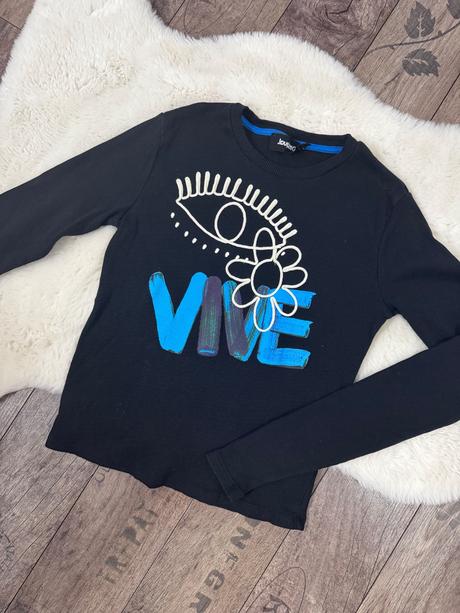 Tričko s dlhým rukávom, desigual,s