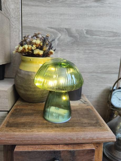 Svetelná lampa hríbik,