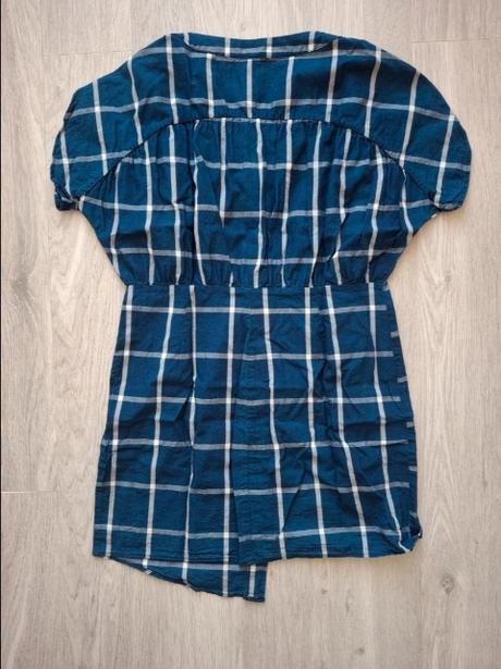 Dámske asymetrické košeľové šaty zara, zara,m