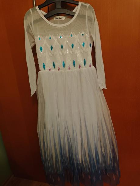 Nadherne saty elsa frozen, 