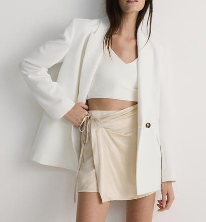 Viskózové šortky so sukňou reserved, reserved,xl